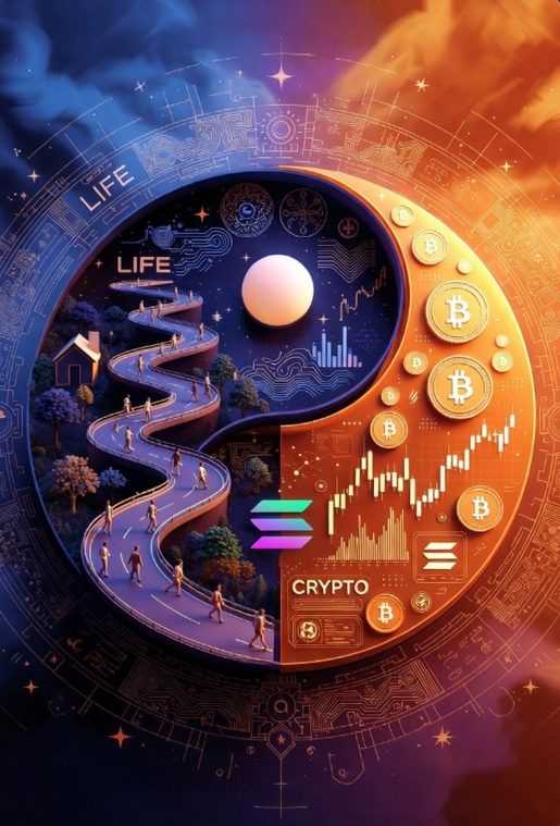 Life is an endless race, and in the crypto world, it's a relentless storm of new projects and memes exploding every minute. In this frenzy, we often lose sight of what truly matters: the beauty of life itself, its simple joys, and the precious people right beside us. Learn to