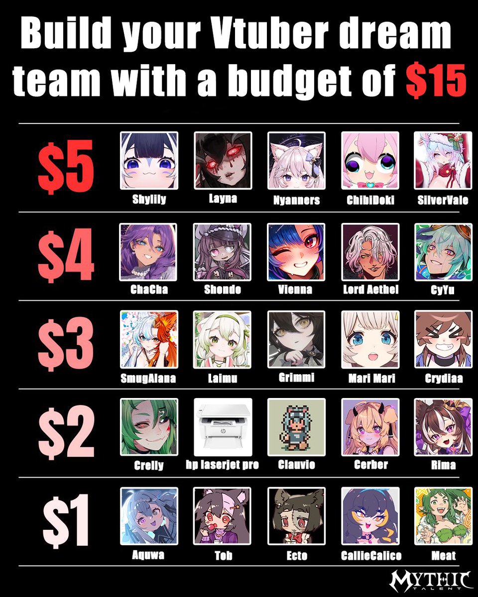 Mythic Talent tweet media