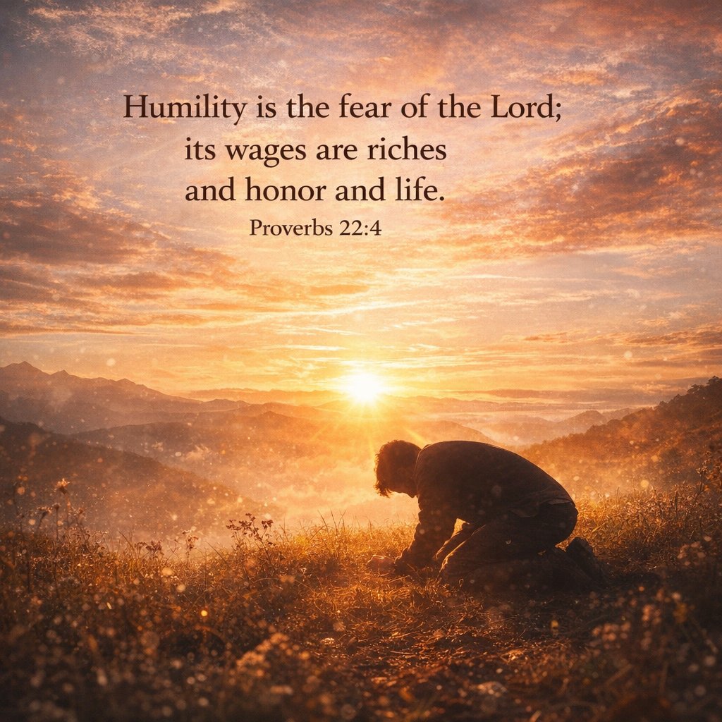 Stay humble and have faith.