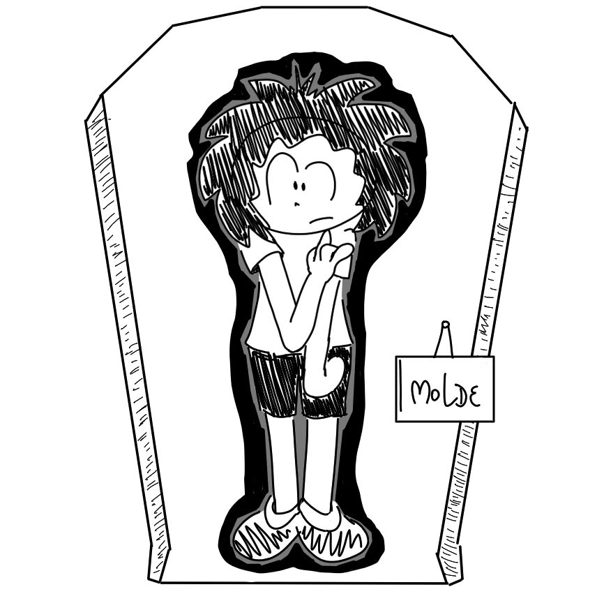 Unos garabatos porque ando sin ideas yyy estoy insatisfecho con el nulo avance de mi dibujo