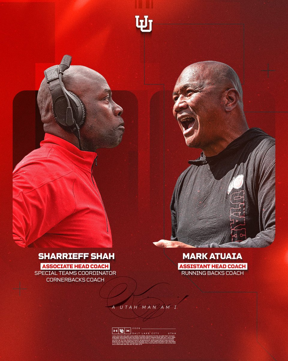 Utah_Football's tweet image. 𝑬𝒂𝒓𝒏𝒆𝒅. 𝑬𝒍𝒆𝒗𝒂𝒕𝒆𝒅. 𝑫𝒆𝒔𝒆𝒓𝒗𝒆𝒅. 📈

🔴 @UteReef33 promoted to 𝐀𝐬𝐬𝐨𝐜𝐢𝐚𝐭𝐞 𝐇𝐞𝐚𝐝 𝐂𝐨𝐚𝐜𝐡
🔴 @CoachAtuaia promoted to 𝐀𝐬𝐬𝐢𝐬𝐭𝐚𝐧𝐭 𝐇𝐞𝐚𝐝 𝐂𝐨𝐚𝐜𝐡

#GoUtes