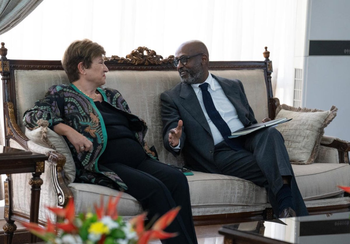 After 32 years at the IMF, <a href="/aselassie/">Abebe Aemro Selassie</a> retires in May. A trusted advisor, mentor to many, and a dear friend—his wisdom and warmth lifted us all. Thank you, Abe. You’ll always be part of our IMF family. imf.org/en/news/articl…