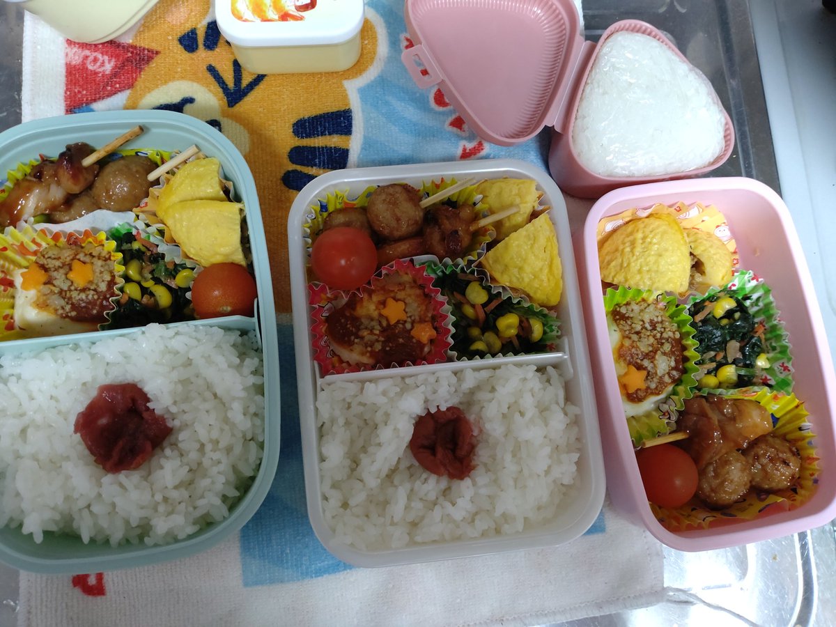 DekoKitty's tweet photo. 今日のお弁当🍱 https://t.co/fqn6aAcL6w