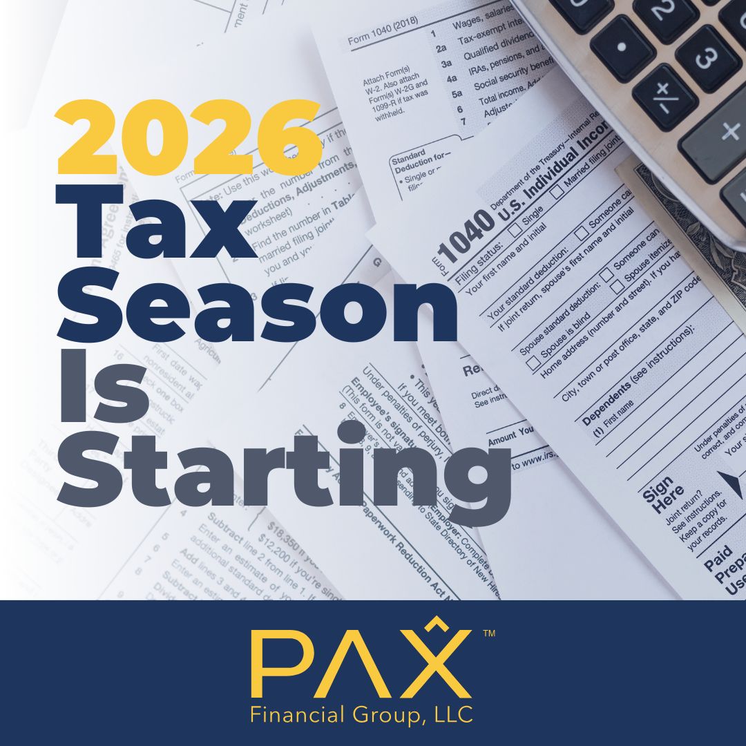 PAXFG's tweet image. January marks the start of tax season, and the smartest planning starts early. At PAX Financial Group, we help clients approach tax season proactively, with strategy, clarity, and confidence: not last-minute stress. go.paxfinancialgroup.com/talk_with_us

#TaxWisePlanning #MaximizeReturns