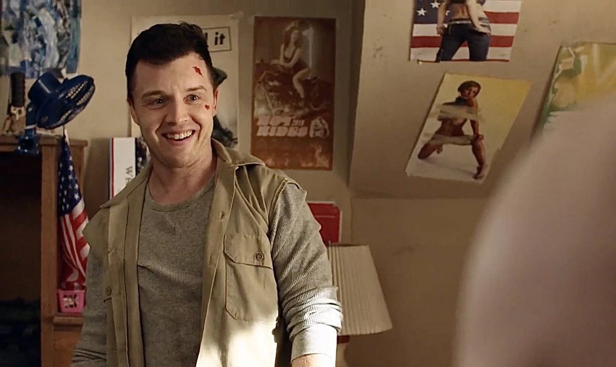 revolless's tweet image. can we please talk about the way mickey milkovich shows his reactions through expressions? when he's impressed or happy you can see it in his face :(