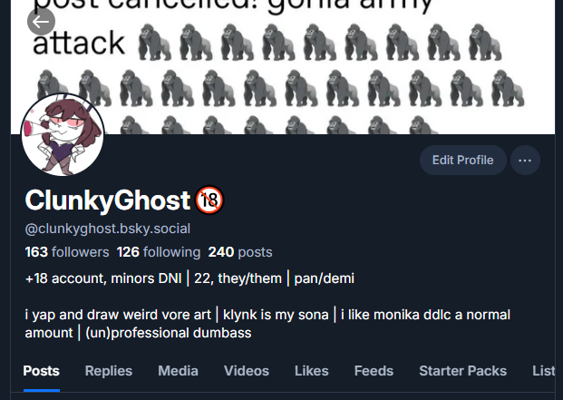 ClunkyGhost🔞 tweet media