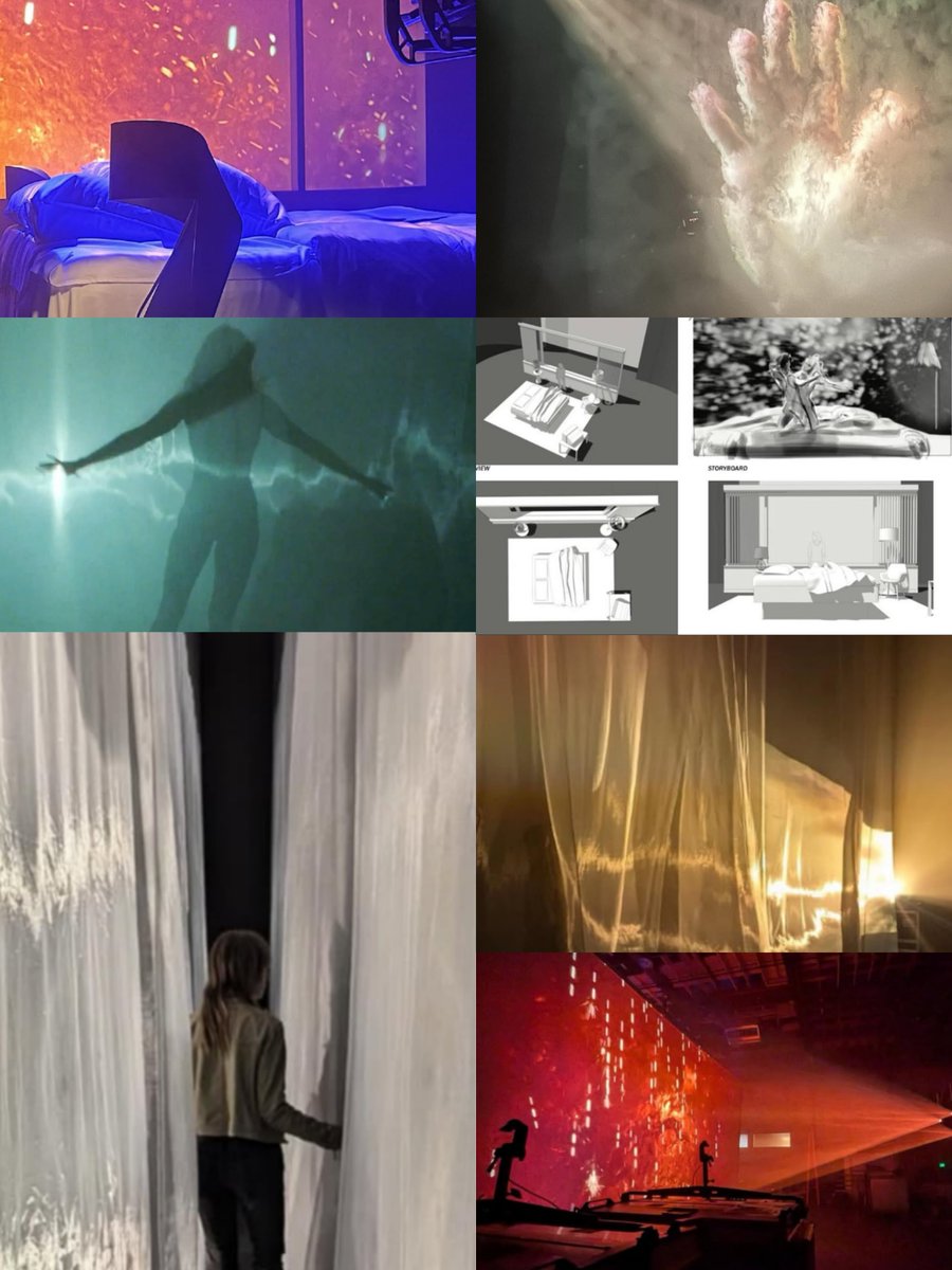 MileyCyrusBz's tweet image. 🚨 Miley Cyrus scrapped the original “End Of The World” music video that featured a psychedelic bedroom, a giant bedsheets tunnel and projectors with memories and images that cascade into fabric and fog with a story.

what the actual fck.....why.....