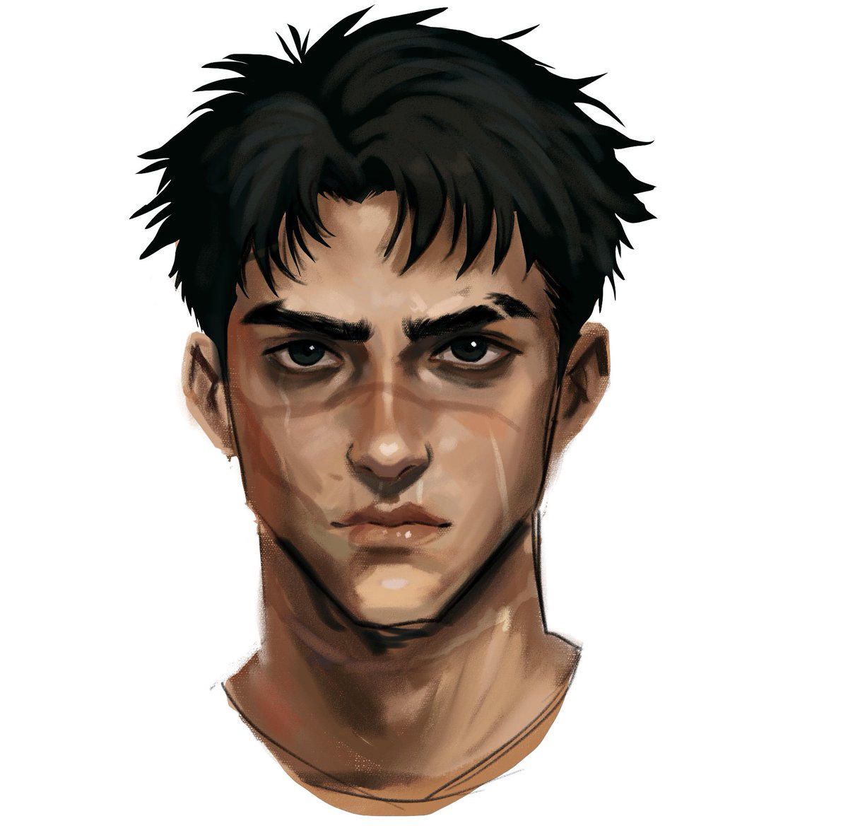 zatabba's tweet image. Portrait practice #jasontodd