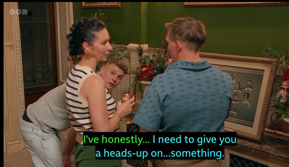 It’s all on you, bro #thetraitors #traitors