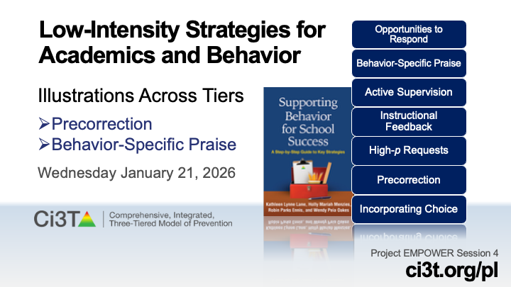 RoyerDJR's tweet photo. Educators! Come master 2 practical strategies to maximize student engagement and limit disruption across the tiers! Free PD on Zoom Wednesday January 21, 2026, 6:00-8:00 PM EST, part of #Ci3T Project #EMPOWER. More info: https://t.co/eW0AaPMVNr Register: https://t.co/M4iakq9KDl https://t.co/Zi1NDexMFI