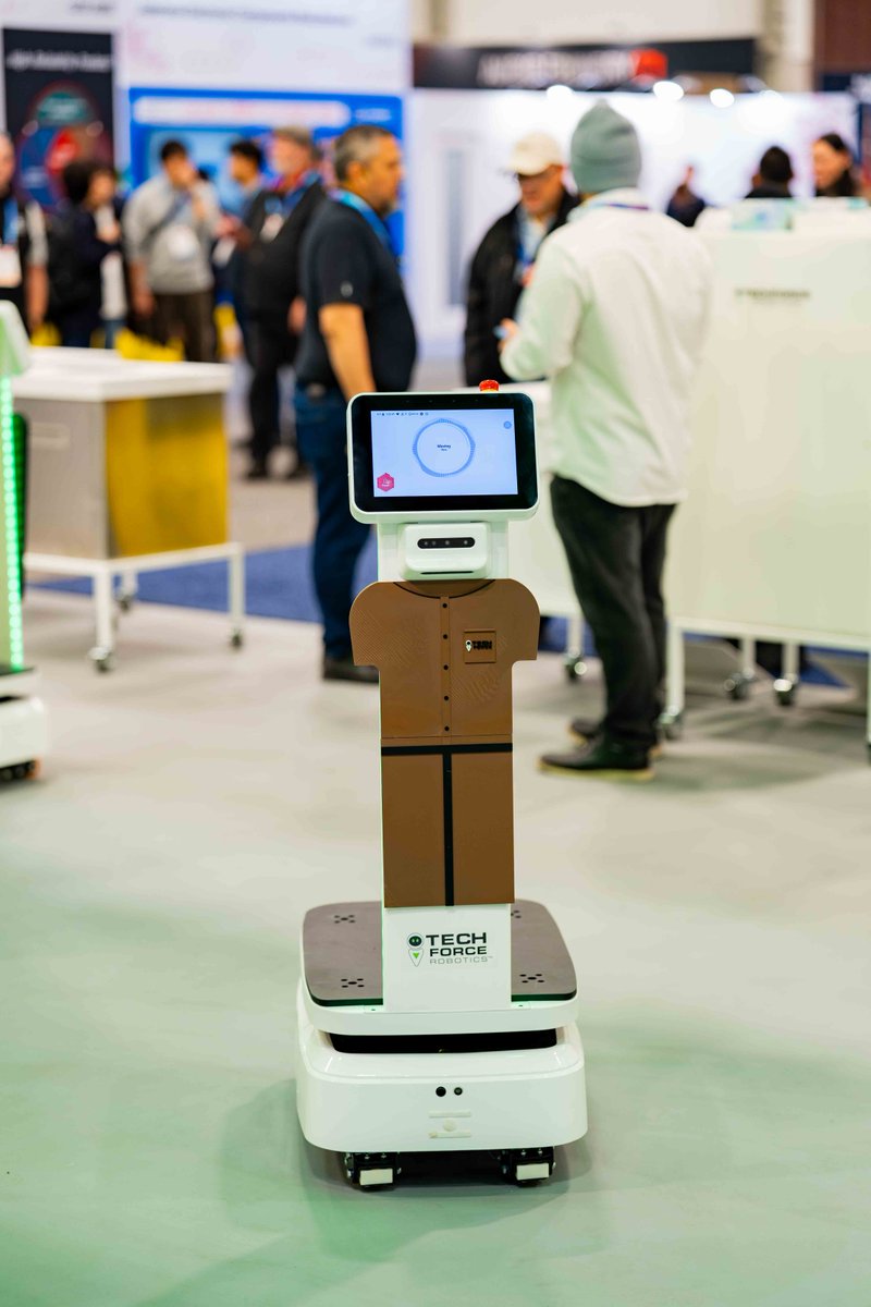 TechForce_X's tweet image. Mid-day on the CES floor.
TIM-E built for real facilities, real traffic, real work.
📍 West Hall 🎯 Booth 6911
 #CES2026 #RoboticsAsAService