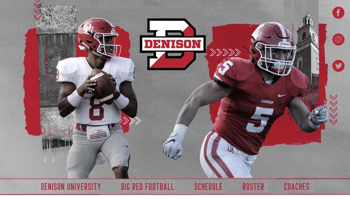 omis2valid's tweet image. I’m extremely blessed that i will be attending the junior day visit at Denison university!!! I would like to say thank you to the coaching staff @DUFootball for inviting me to your junior day !!