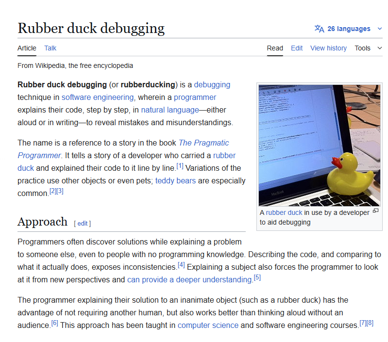 jxbdevs's tweet image. The Lobster tax meme went to millions

All coding memes &amp;amp; projects are running

Rubber Duck Debugging is the literal same meme, but for coding

en.wikipedia.org/wiki/Rubber_du…