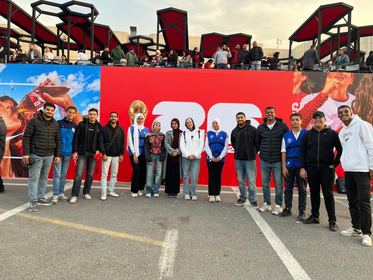 حفل كوكاكولا 2026 في استاد القاهرة الدولي🫣

من تواجد اتحاد YLY في حفل استقبال كأس العالم، بمشاركة المطرب/ محمد رمضان، وسط أجواء حماسية مع فوز منتخب مصر على بنين🇪🇬

#وزارة_الشباب_والرياضة
#اتحاد_شباب_يدير_شباب_YLY
#تماسك