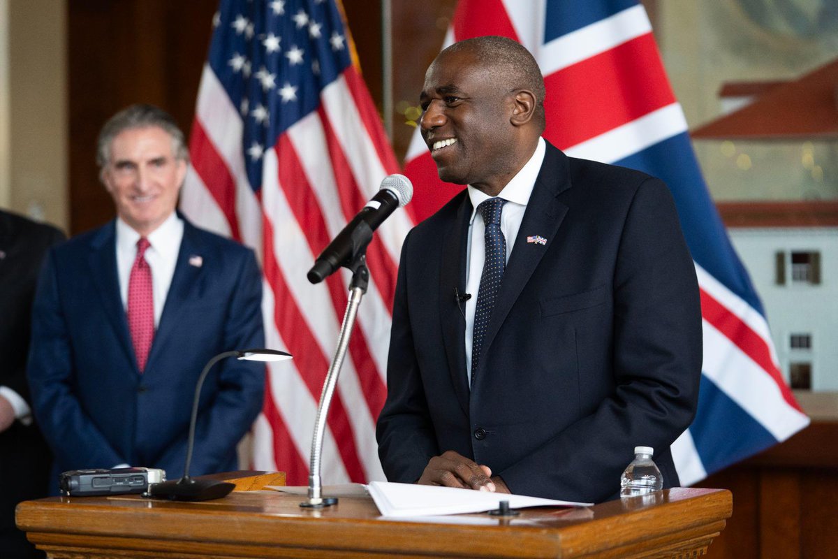 David Lammy tweet media