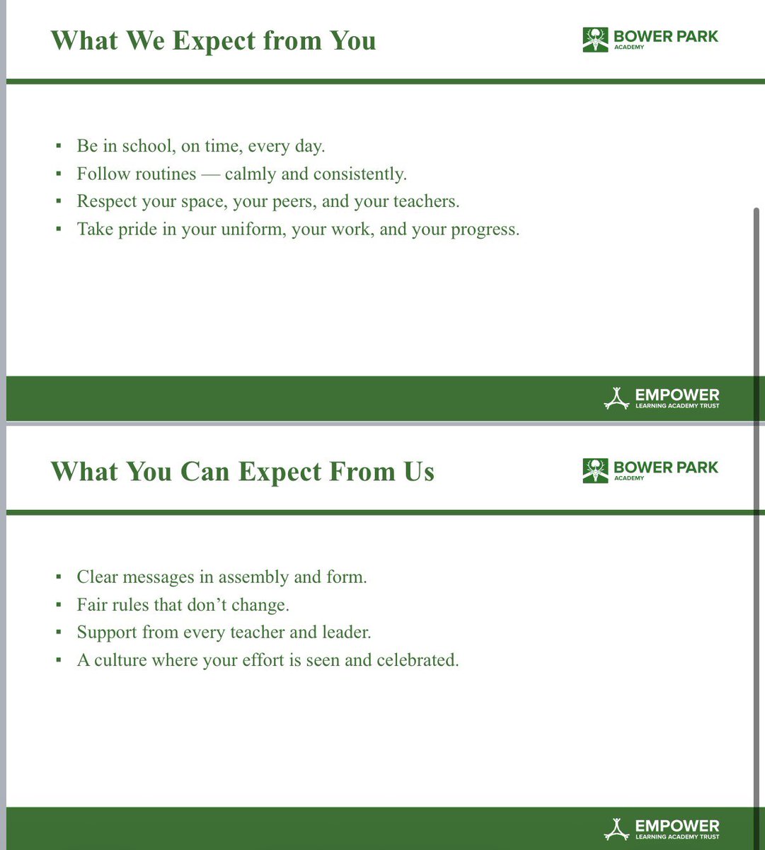 Bower Park Academy tweet media