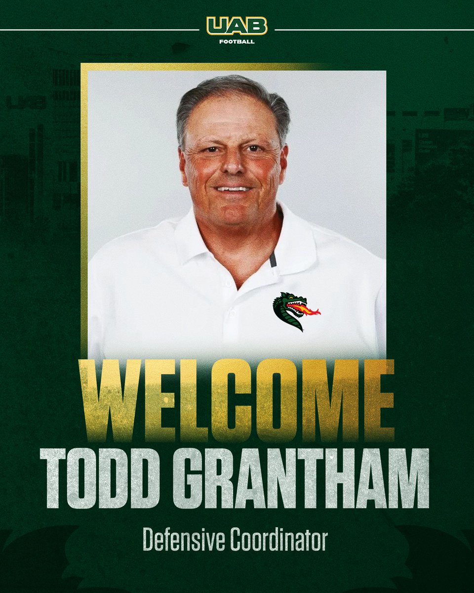 UAB_FB's tweet image. 𝐖𝐄𝐋𝐂𝐎𝐌𝐄 𝐓𝐎 𝐁𝐈𝐑𝐌𝐈𝐍𝐆𝐇𝐀𝐌, 𝐓𝐎𝐃𝐃 𝐆𝐑𝐀𝐍𝐓𝐇𝐀𝐌!

📰 : bit.ly/49ccJcX