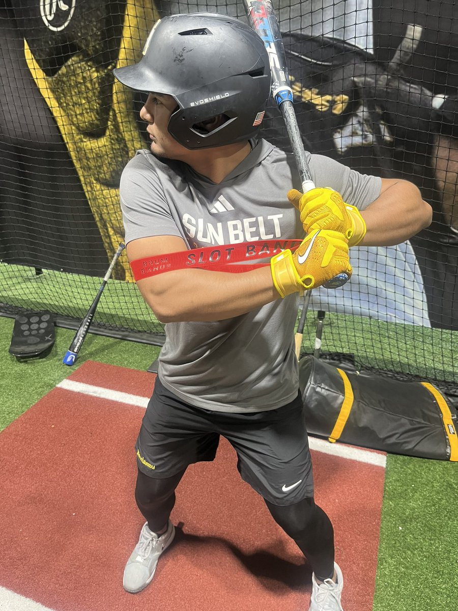 AppBaseballPDev's tweet image. Thank you to Brum Bands for the tools of trade. Optimizing hitter development and performance.

#DevelAPP