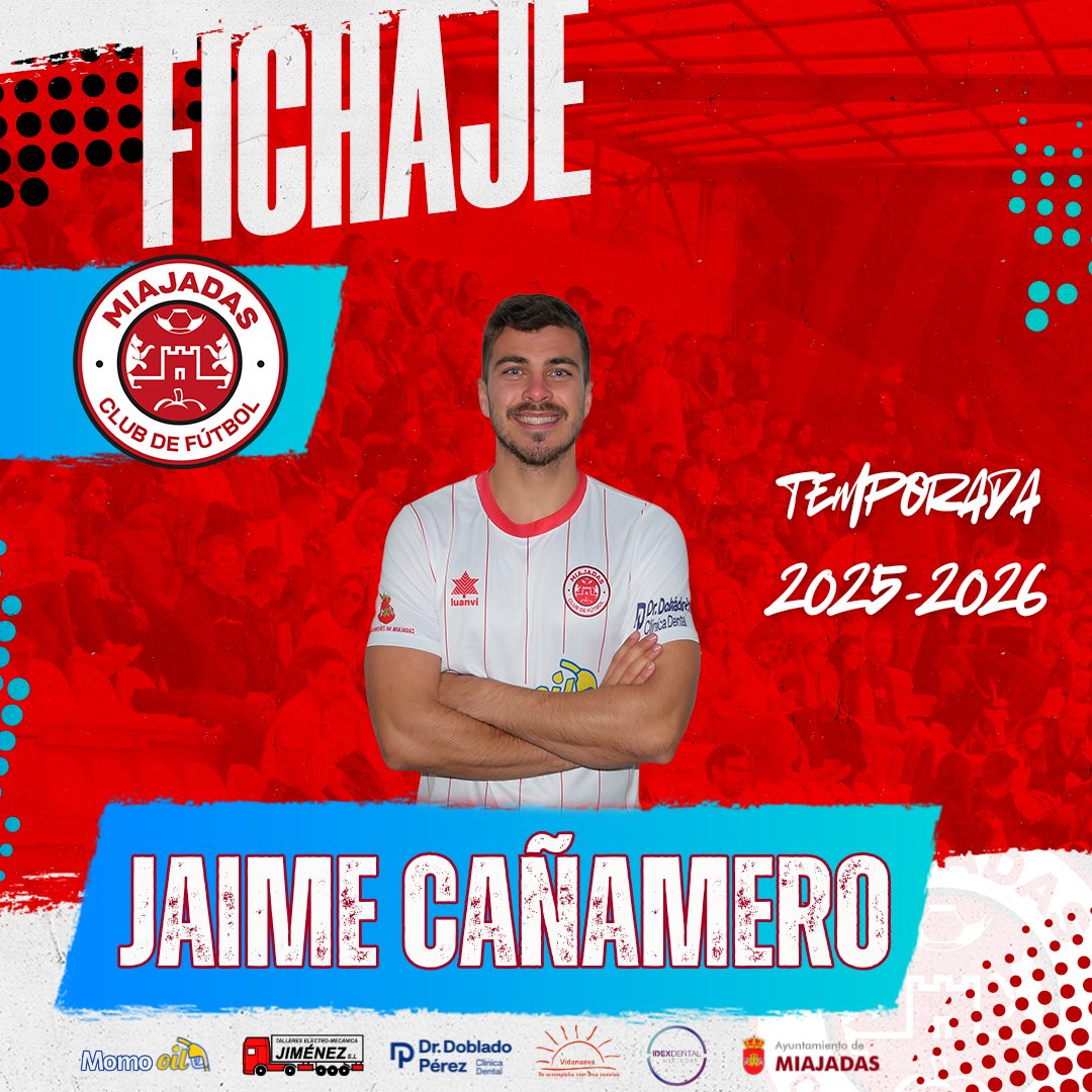⚪🔴 FICHAJE 🔴⚪

📣 OFICIAL | Jaime Cañamero vuelve a casa y se convierte en la 💣 del mercado de invierno.

🔁 Tras su paso por los campos de tercera división, regresa al Municipal un centrocampista muy completo.

🏡 Bienvenido de nuevo <a href="/JaimeCanamero/">Jaime Cañamero</a>