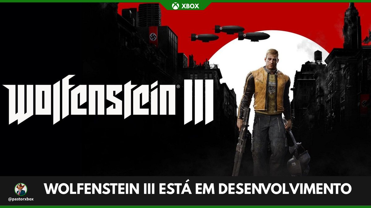 Wolfenstein 3 Está Em Desenvolvimento na MachineGames 

A equipe responsável pela franquia desde The New Order retorna para o terceiro jogo. A informação foi publicada pelo site Kotaku e confirmada por Jez Corden, do site Windows Central

kotaku.com/wolfenstein-3-…
#Xbox