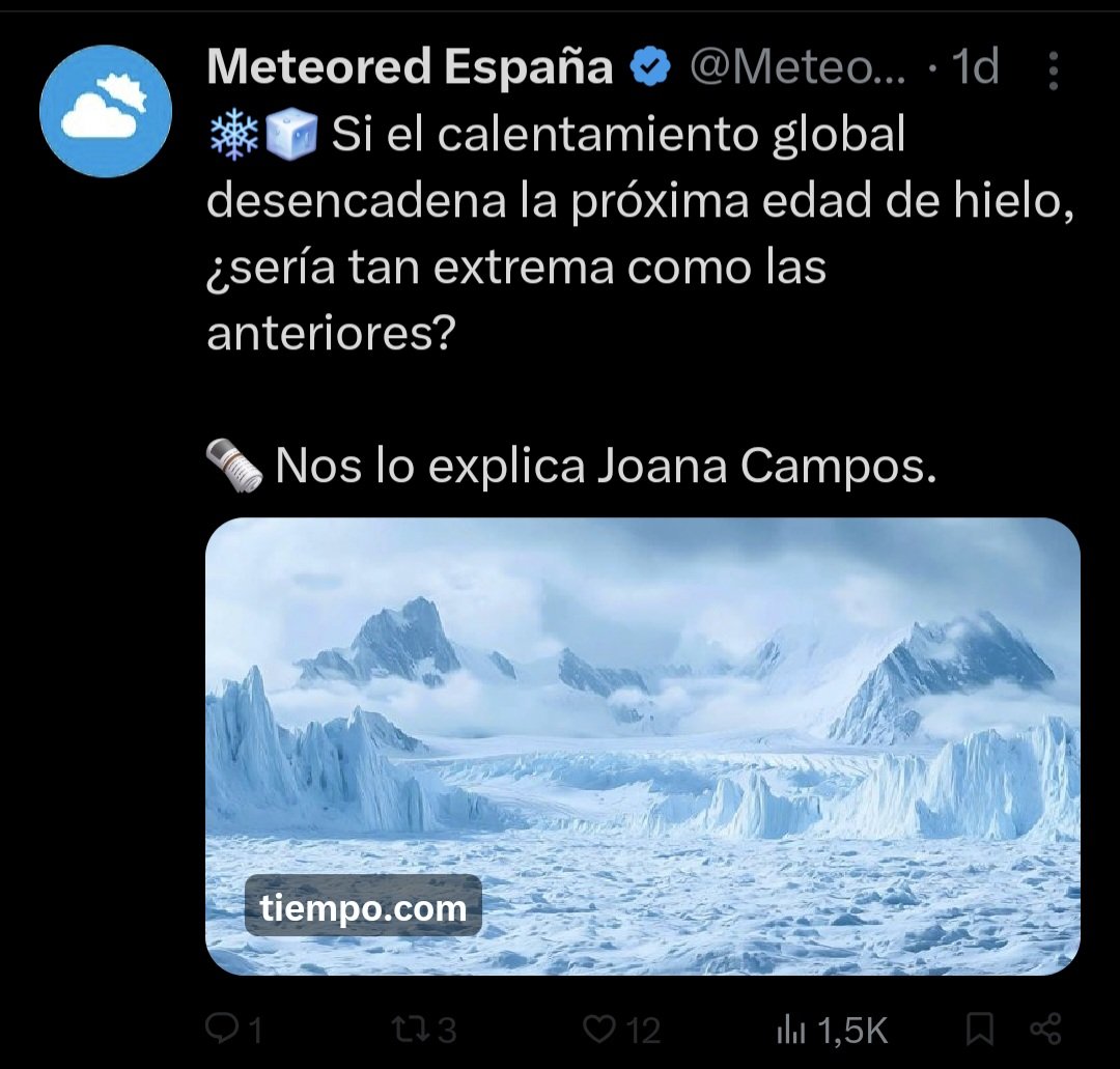A uno se le acaban los calificativos con estos sinvergüenzas climáticos 👇