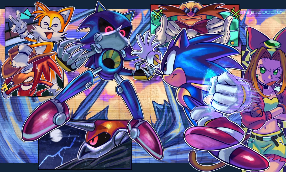 majindoodles's tweet image. SONIC: THE OVA