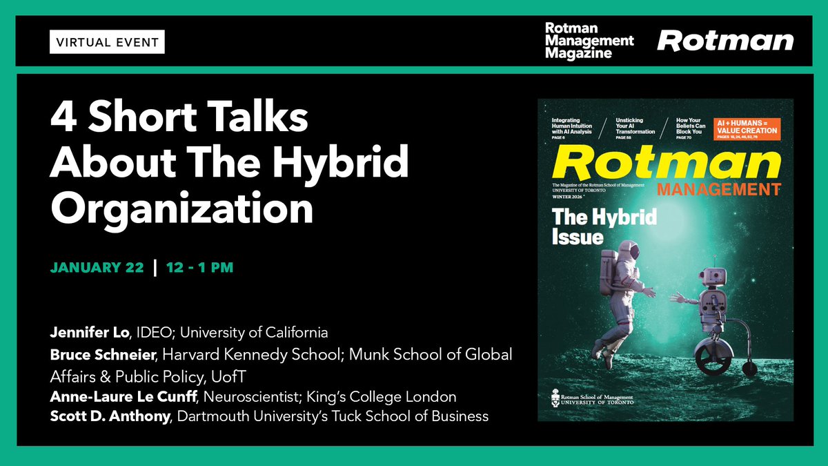 Rotman Events tweet media