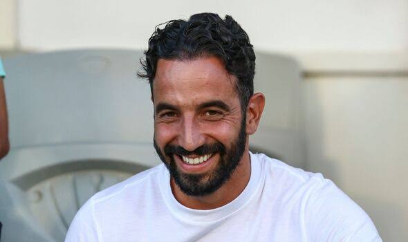 Amorim watching Man U lose