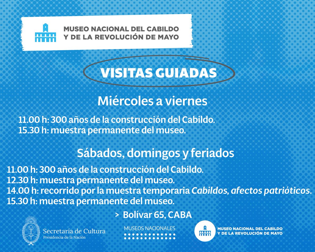 Museo Histórico Nacional del Cabildo tweet media