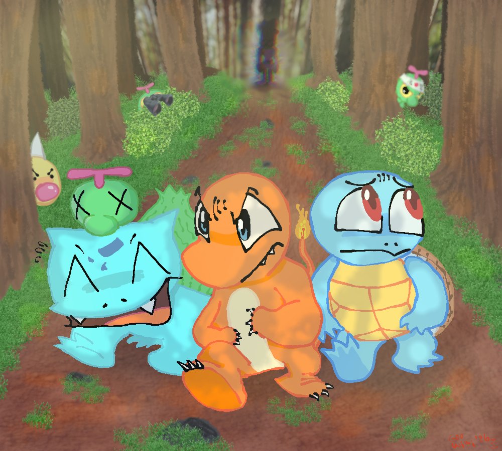 STARTER SQUAD FANART
speed draw in the comments !
#startersquad #pokemon #shippiddge