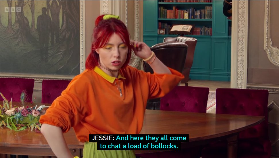 Jessie essentially summarising the game in a sentence. 😂 #TheTraitors #TheTraitorsUK