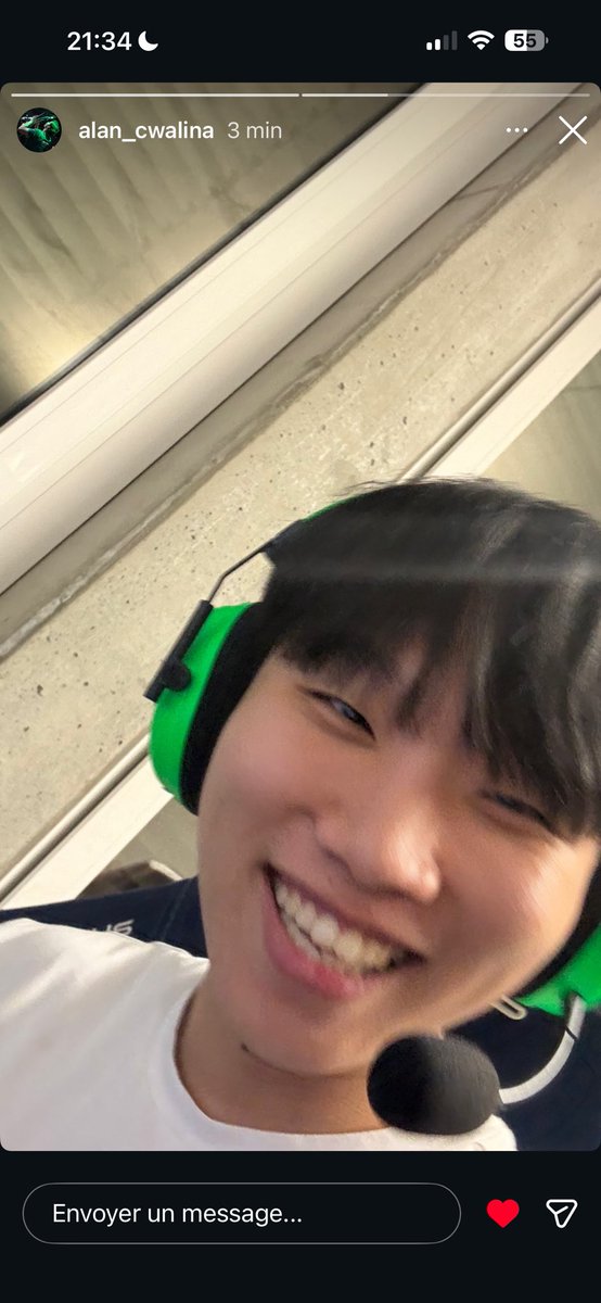 groproute's tweet image. la story de busio 🥹🥹