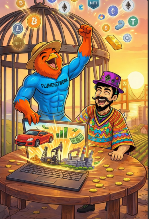 ErturulSEZAR13's tweet photo. The tokenization of Real World Assets has revolutionized blockchain technology. People might be struggling to understand this now, as many believed cryptocurrency was simply about codes moving between themselves. @plumenetwork  shattered that misconception. It opened the way for us to access Real World Assets at blockchain speed, making cryptocurrency more than just buying and selling code. So why not buy Gold from a DEX on the @plumenetwork  portal? Did you know you can hold Gold in your crypto wallet? Yes, @plumenetwork  has enabled us to buy and hold #Gold, like many other Real World Assets, in our wallets.
#PlumeNetwork #RWAfi #Au $PLUME #blockchain