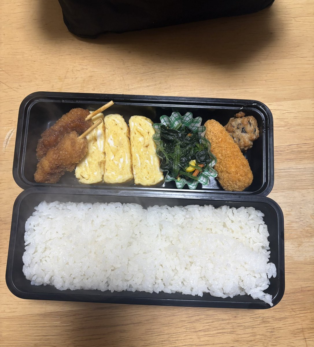 おはようございます
息子氏お弁当です
早起きしすぎたので二度寝します