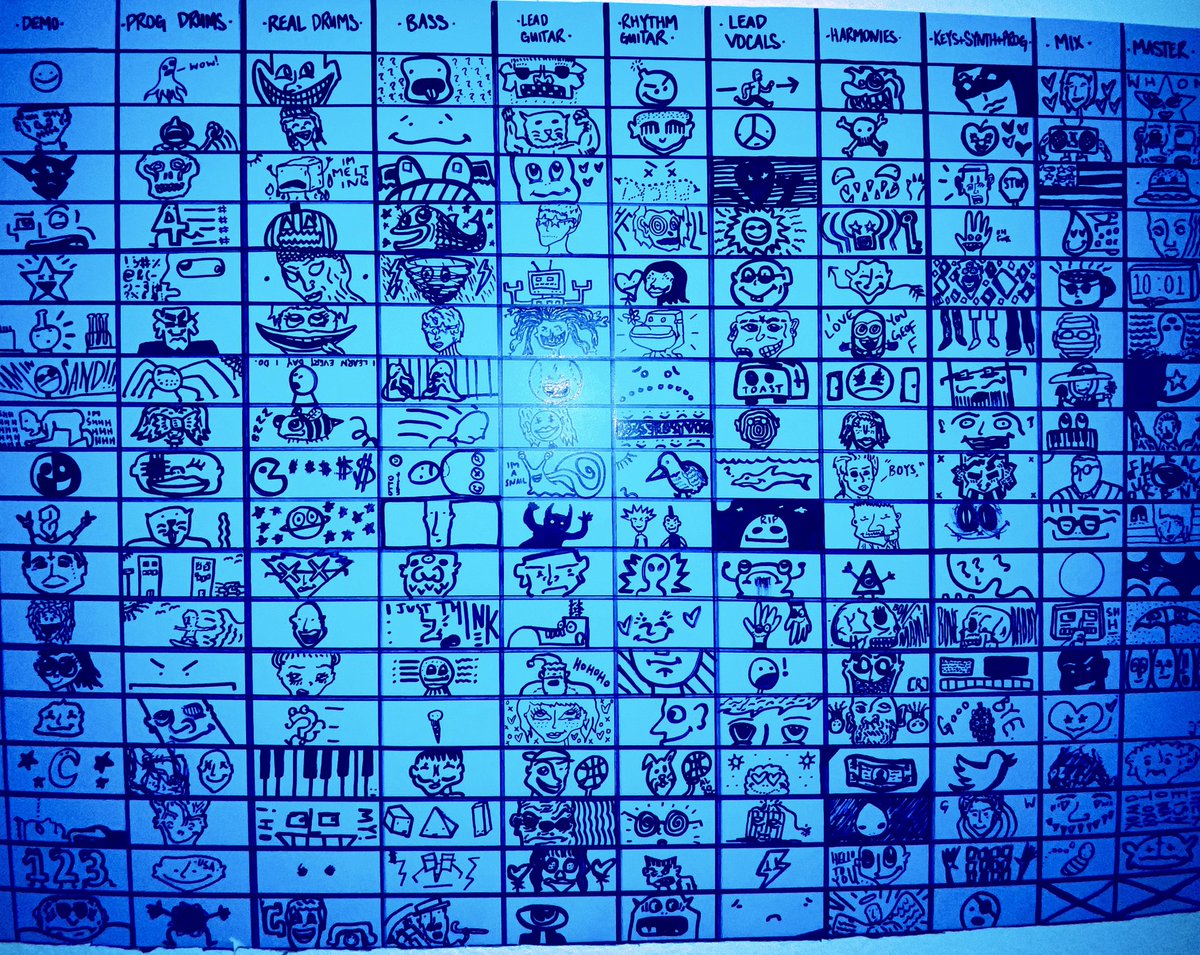 waterparks's tweet image. I CAN’T WAIT FOR Y’ALL TO SEE THE NEW ALBUM BOARD

RED IS INTELLECTUAL PROPERTY
BLUE IS GREATEST HITS