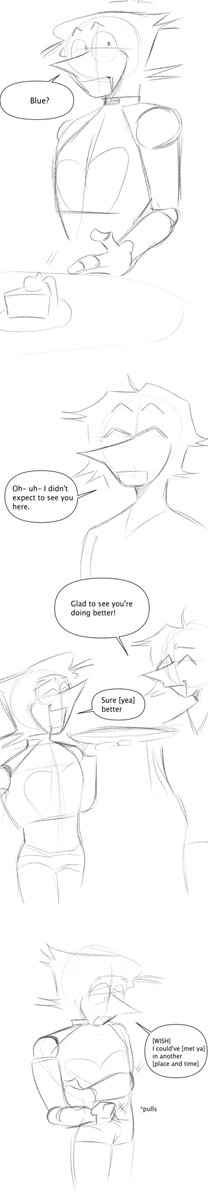 RetestRetake's tweet image. Virtual Cafe comic continued #spamtenna #deltaruined