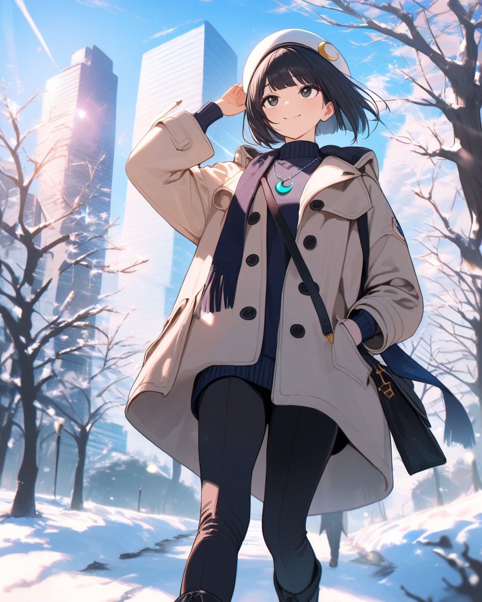 珠理です。
都会は見渡す限りの雪化粧。
こちらでは化粧を1日で落とすから、カラッとした青空を見上げながら、期間限定の自然芸術に身を置いています。