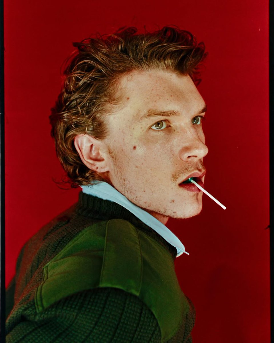 Another photo of Connor for Interview Magazine. 📲 pm_artists via Instagram.