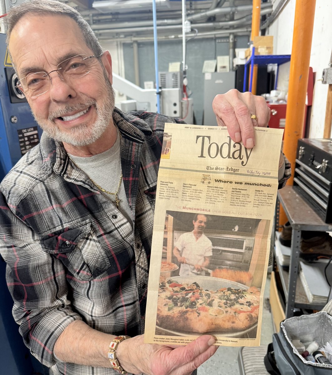 Before John was an operator 3 / setup superstar here at Plast-O-Matic, he served up delicious pizza and other goodies and was featured in the Star Ledger's Munchmobile column.  Although we loved his cooking, we're glad he joined our team shortly after this media appearance!