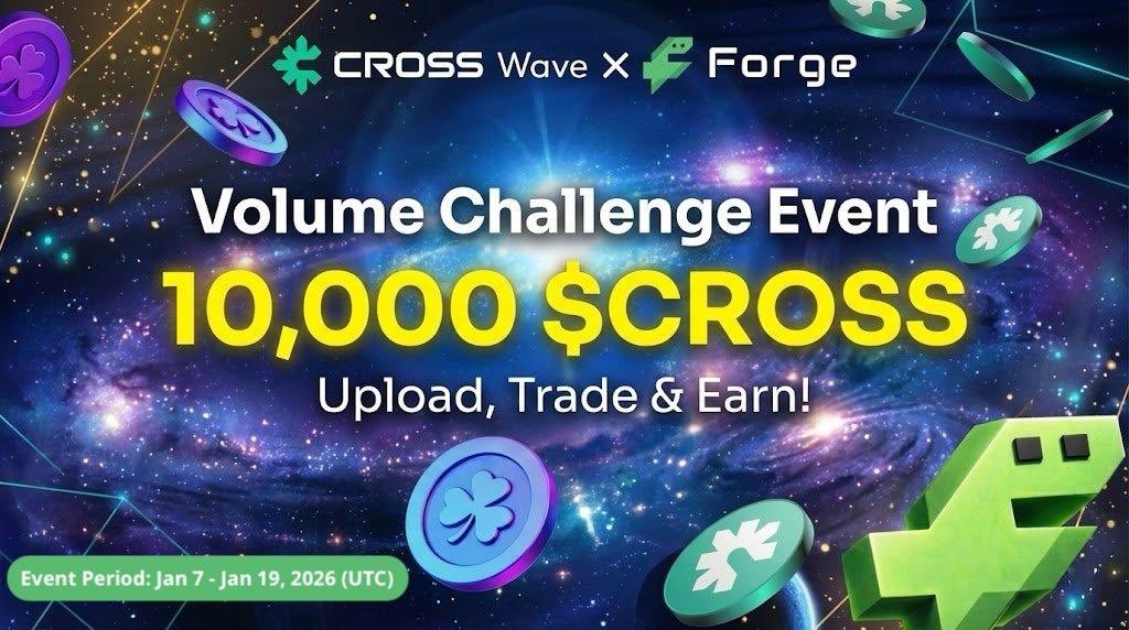 44debbiedera's tweet image. I’m joining the #CROSSForge Volume Challenge 🚀
Launching my own game token on CROSS Forge with @Verse_Eight. No judges, no scores — real market activity decides the winners. Let’s see what the market thinks.
#CROSSWave #CROSSForge #CROSS #Creators #OnchainEconomy