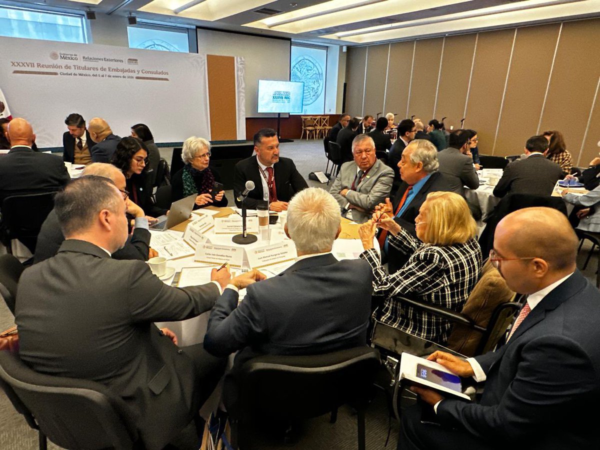 #REC2026 | En la Reunión Regional para América Latina y el Caribe, reafirmamos la importancia de una agenda estratégica que fortalezca la unidad regional, respete la diversidad y contribuya a una mayor autonomía e integración de nuestros pueblos.
<a href="/SRE_mx/">Relaciones Exteriores</a>