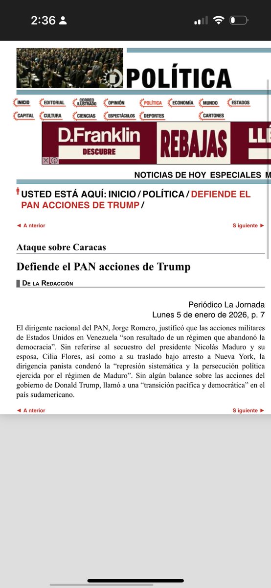 “Antes patria que partido” frase histórica con la que Negrete que unificó al liberales y conservadores así los primeros hijos de México vencieron al mejor ejército del mundo en aquella época (los franceses) ponerse del lado del intervencionismo es “Traición” <a href="/JorgeRoHe/">Jorge Romero Herrera</a>