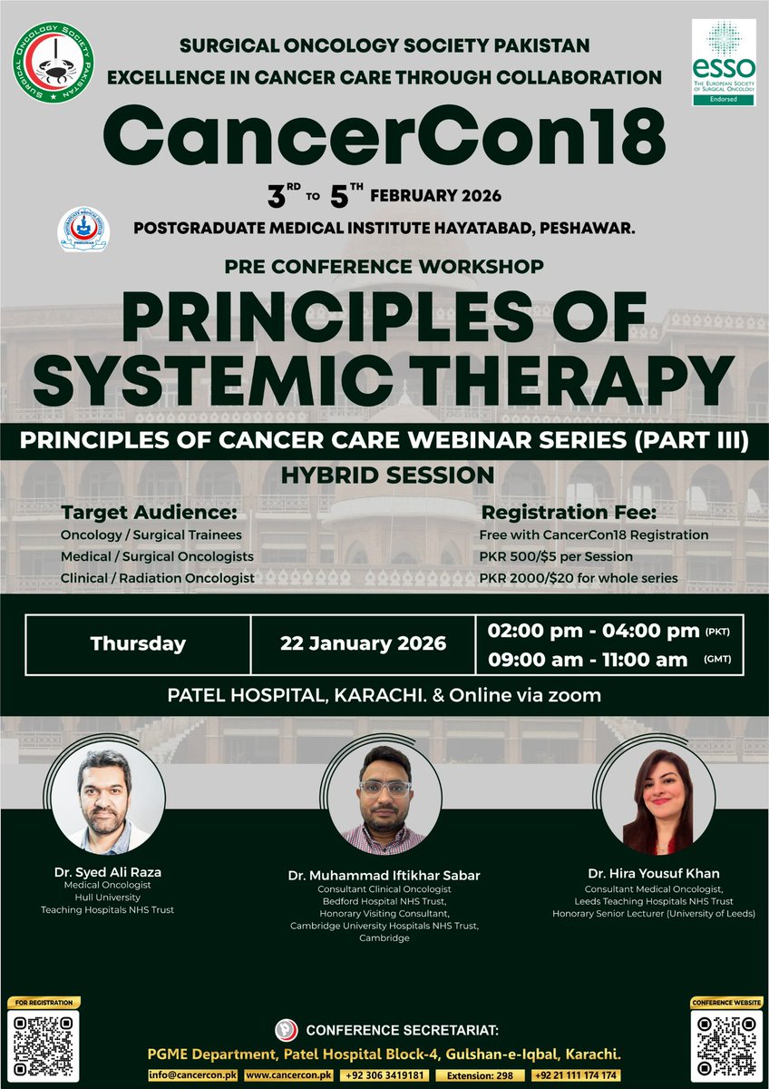Surgical Oncology Society Pakistan. SOSPK tweet media