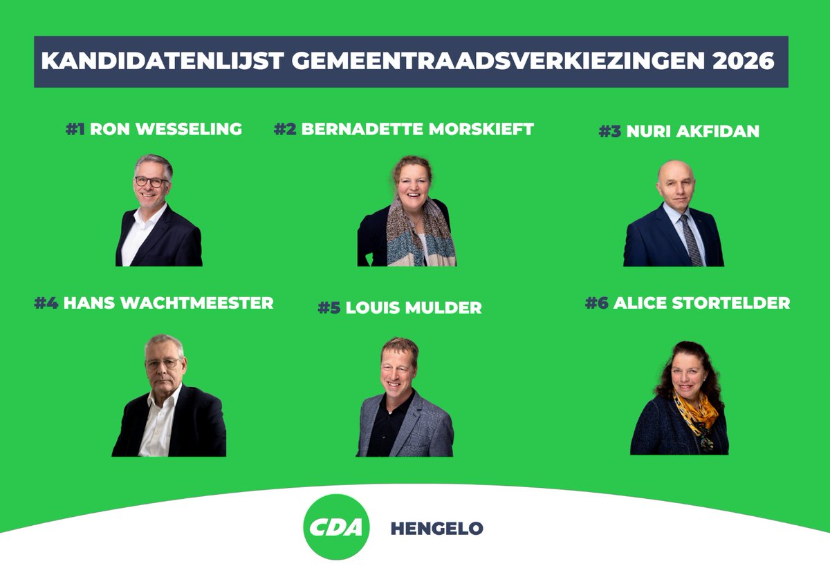 CDA Hengelo tweet media