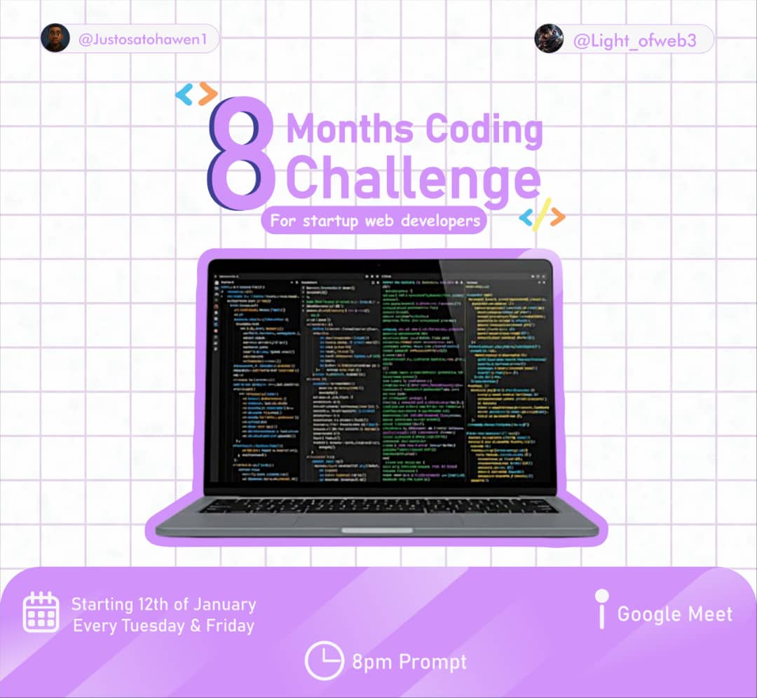 GLegendCrypt's tweet photo. I recently applied for an eighth months Coding Challenge put together by great mentors and friends @light_ofweb3 and @Justosatohawen1 ... This was made possible courtesy of the @growthinweb3 community.

Truly good Connections and great communities matter a lot. I'm grateful to -- https://t.co/7NJ1C2TZ70