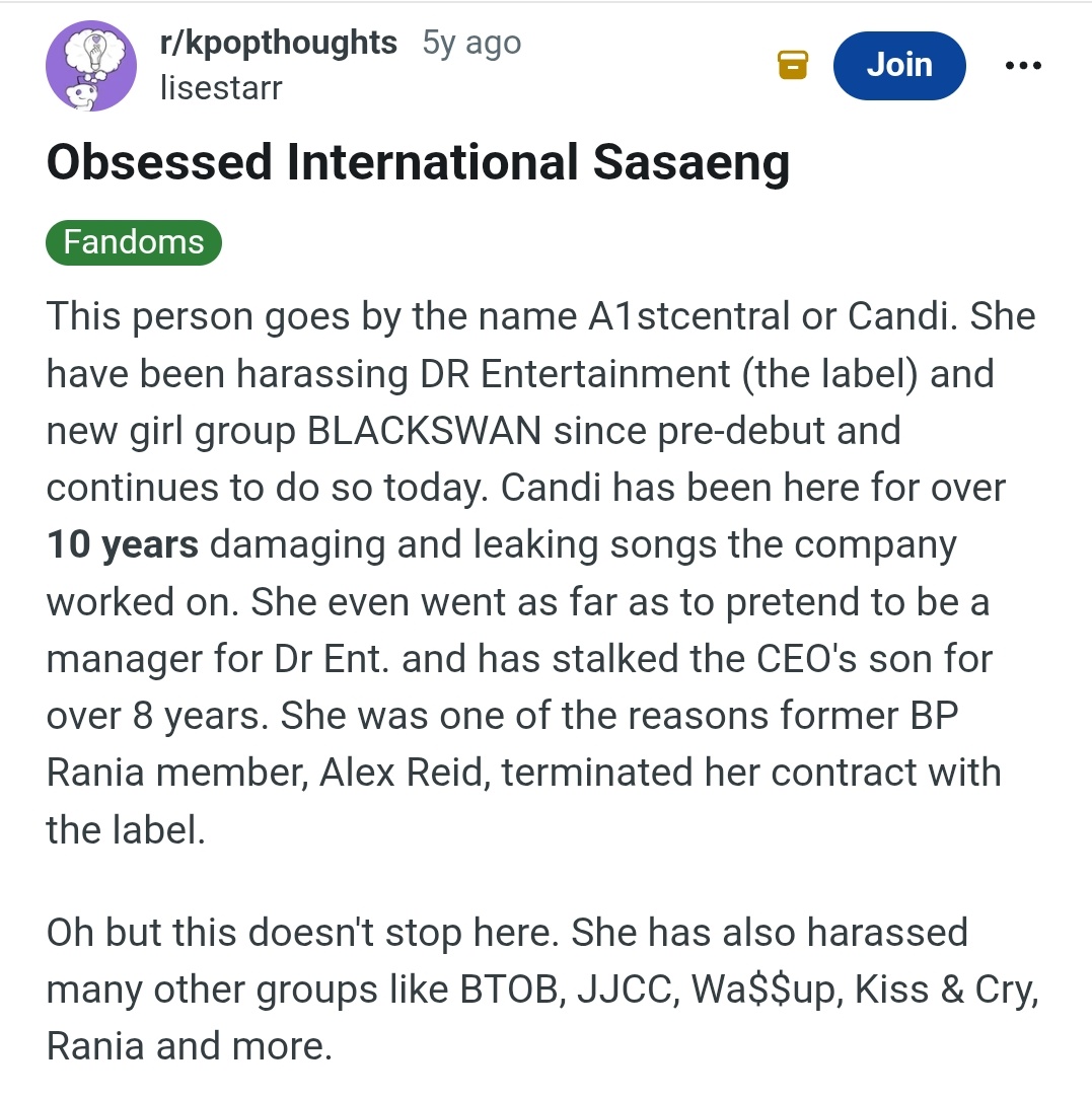 WaifuOnline's tweet image. The worst part of all this is kpop stans giving engagement to edited and fabricated shit from a saesang fan who has been harassing and cyberstalking DR and the group for like a decade with a pattern of targeting the black members but claiming to care about racism or 'hypocrisy'