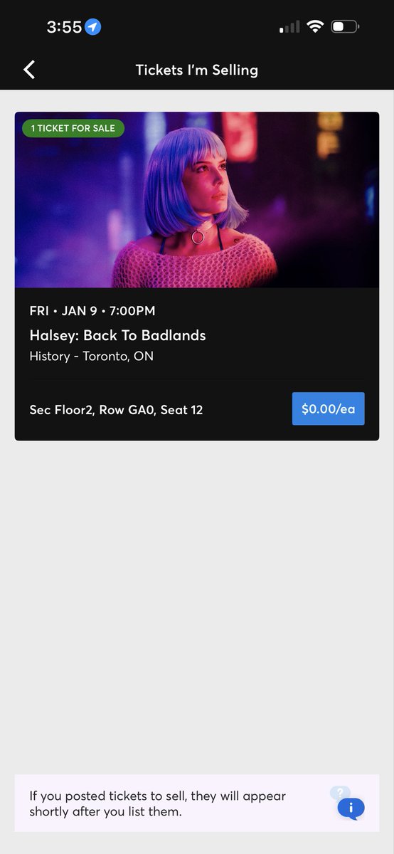SUP3R1CUT's tweet photo. Redownloaded Twitter (deleted for school) TO ONCE AGAIN ANNOUNCE THAT IM SELLING MY BACK TO BADLANDS HALSEY TICKET FOR TORONTOOOOOO I am so desperate i paid almost 400 but posted it for 150> PLEWSE I CANT GOOO😭😭😭 #halsey #HalseyTickets #halseytoronto #backtobadlandstour https://t.co/kKsZ3BAe43