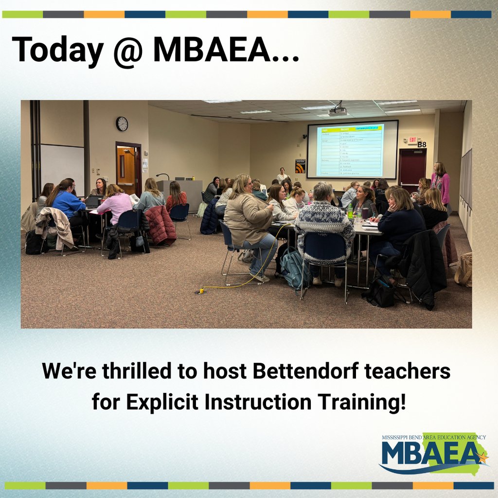 Mississippi Bend AEA tweet media