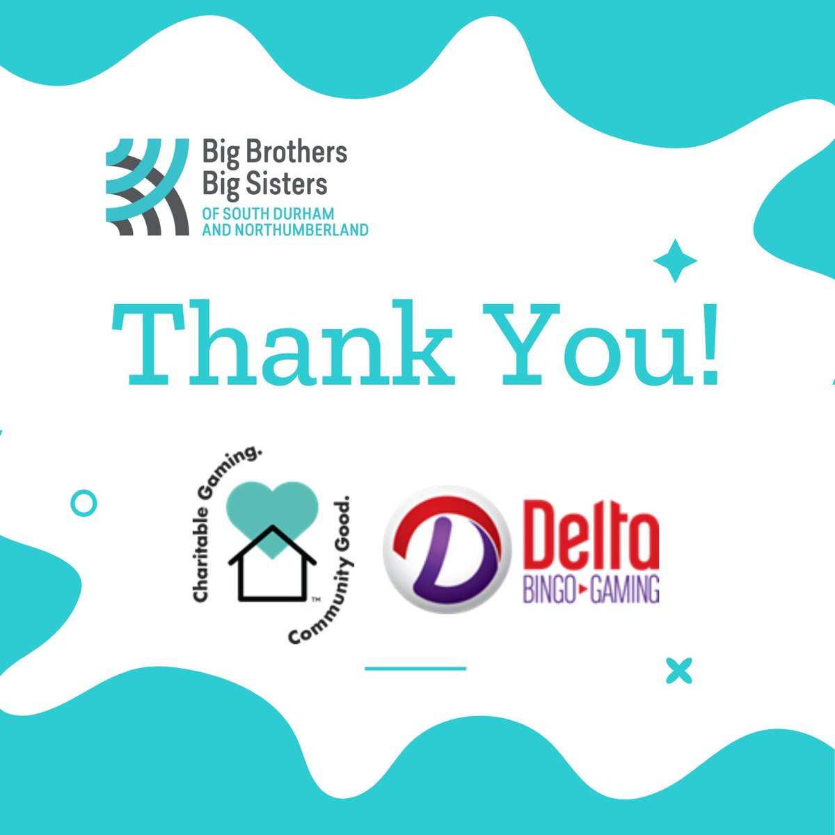 We are very grateful to partner with Delta Bingo &amp; Gaming in Pickering through Charitable Gaming! 

Their continued support helps us deliver essential mentoring programs and services to our community. Together, we’re making a lasting impact for local youth!