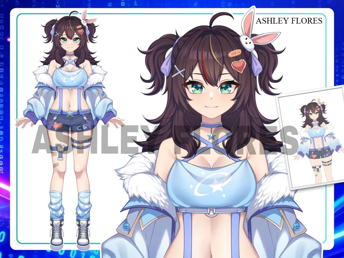 AshleyFlor01's tweet photo. If you need #vtuber #model &amp; more stuffs for your twitch Youtube kick and any other platform so HMU in DM now📨 #characterdesign #illustration #logo #banner #emote #thumbnail #animator #KateGate #ArtistOnTwitter #GraphicDesigner #editor #animation3d #KickStreamers @TwitterDesign https://t.co/5VqExaQR3L